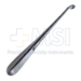 Bruns Spinal Curette, Size 6, Straight, Oval Cup, Overall Length 8" (203mm) - 342160C