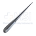 Bruns Spinal Curette, Size 000, Straight, Oval Cup, Overall Length 8" (203mm) - 342152C