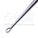 Bruns Spinal Curette, Size 4, Straight, Oval Cup, Overall Length 8" (203mm) - 342158C