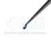 Bruns Spinal Fusion Curette, Size 0, Curved, Oval Cup, Overall Length 9" (229mm) - 91295390
