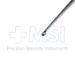 Bruns Spinal Fusion Curette, Size 0, Straight, Oval Cup, Overall Length 9" (229mm) - 91295350