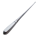 Bruns Spinal Fusion Curette, Size 0, Straight, Oval Cup, Overall Length 9" (229mm) 