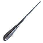 Bruns Spinal Fusion Curette, Size 000, Straight, Oval Cup, Overall Length 9" (229mm) 