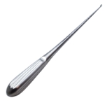 Bruns Spinal Fusion Curette, Size 0000, Straight, Oval Cup, Overall Length 9" (229mm) 