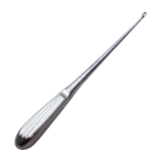 Bruns Spinal Fusion Curette, Size 1, Straight, Oval Cup, Overall Length 9" (229mm) 