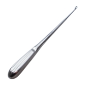 Bruns Spinal Fusion Curette, Size 1, Straight, Oval Cup, Overall Length 9" (229mm) 