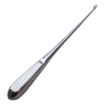 Bruns Spinal Fusion Curette, Size 2, Straight, Oval Cup, Overall Length 9" (229mm) 