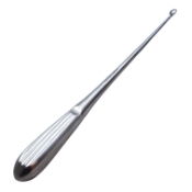 Bruns Spinal Fusion Curette, Size 2, Straight, Oval Cup, Overall Length 9" (229mm) 