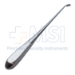 Bruns Spinal Fusion Curette, Size 3, Curved, Oval Cup, Overall Length 9" (229mm) - 91295393