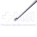 Bruns Spinal Fusion Curette, Size 3, Straight, Oval Cup, Overall Length 9" (229mm) - 91295353