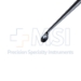 Bruns Spinal Fusion Curette, Size 4, Curved, Oval Cup, Overall Length 9" (229mm) - 91295394