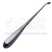 Bruns Spinal Fusion Curette, Size 4, Curved, Oval Cup, Overall Length 9" (229mm) - 91295394