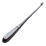 Bruns Spinal Fusion Curette, Size 5, Straight, Oval Cup, Overall Length 9" (229mm) 