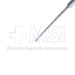 Buck Ear Curette, Angled, Blunt, Size 0, Overall Length 6-1/2" - 91621310