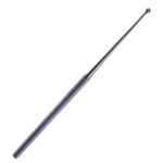 Buck Ear Curette, Angled, Blunt, Size 1, Overall Length 5-3/4" (146mm) 