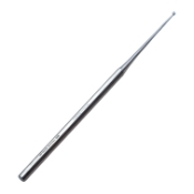Buck Ear Curette, Straight, Size 1, Sharp, Overall Length 5-3/4" (146mm) 