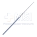 Buck Ear Curette, Angled Head, Blunt, Size 0, 1.5mm Outer Diameter, Overall Length 6" (150mm) - 114-1511-0