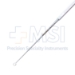 Buck Ear Curette, Angled Head, Blunt, Size 2, 2.5mm Outer Diameter, Overall Length 6" (150mm) - 114-1511-2