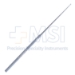 Buck Ear Curette, Angled, Sharp, Size 00, 1mm Outer Diameter, Overall Length 6" (150mm) - 114-1513-00