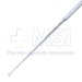 Buck Ear Curette, Angled, Sharp, Size 1, 2mm Outer Diameter, Overall Length 6"(150mm) - 114-1513-1