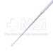 Buck Ear Curette, Angled, Sharp, Size 2, 2.5mm Outer Diameter, Overall Length 6"(150mm) - 114-1513-2
