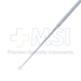 Buck Ear Curette, Angled, Sharp, Size 3, 3mm Outer Diameter, Overall Length 6"(150mm) - 114-1513-3