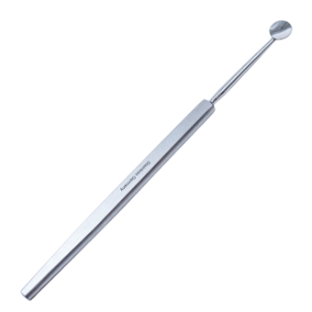Bunge Evisceration Spoon, 8mm Spoon Diameter, Flat Handle, Overall Length 5-3/8" (136mm) 1078684,May-53,K3-4400,08-13101,E3742