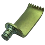 C-SlimLine Lateral Retractor Blade, 40mm x 20mm, Micro Teeth, Titanium, Overall Length 2" (50mm) 