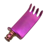 C-SlimLine Medial Retractor Blade, 45 x 20mm, Long Teeth, Titanium, Overall Length 2-1/4" (57mm) 