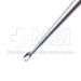 Cobb Spinal Curette, Straight, Size 5, 6mm x 9.25mm Oval Cup, Overall Length 11" (280mm) - D6429S