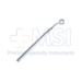 Camel Style LASEK 270 Degrees Semi-Sharp Trephine, 90 Degrees Cutout For Flap Hinge, 8mm Diameter, Overall Length 4" (100mm) - 11-3-8921