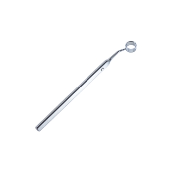 Camel Style LASEK 270 Degrees Semi-Sharp Trephine, 90 Degrees Cutout For Flap Hinge, 8mm Diameter, Overall Length 4" (100mm) 2564676,11/3/8921,K2-7810