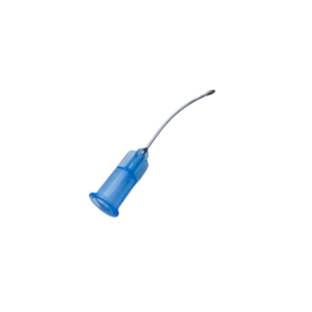 Cannula, Olive Tip, Curved, 23ga cannula, sterile
