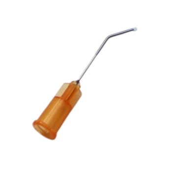 Capsule Polisher, Silicone Tip (Squeegee), 25ga cannula, sterile, silicon capsule squeege polisher