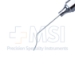 Carter Lasik Cannula, 25ga, Vaulted Flattened 10mm Tip, Open End, Excluding Hub Overall Length 1" (25mm) - 11-8-6227