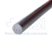 Caspar Bone Tamp, 8mm Diameter, Crisscross Grip End, Phenolic Handle, Overall Length 8" (200mm) - 19016-0915-2008
