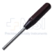 Caspar Bone Tamp, 8mm Diameter, Crisscross Grip End, Phenolic Handle, Overall Length 8" (200mm) - 19016-0915-2008