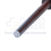Caspar Bone Tamp, 5mm Diameter, Crisscross Grip End, Phenolic Handle, Overall Length 8" (200mm) - 19016-0914-2005