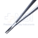 Castroviejo Needle Holder, TC, Straight, Smooth Jaw, With Lock, Overall Length 8-1/2" (216mm) - 472118C
