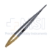 Castroviejo Needle Holder, TC, Straight, Smooth Jaw, With Lock, Overall Length 8-1/2" (216mm) - 472118C