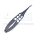 Castroviejo Corneal Scissors, Curved, Blunt Tips, Medium Blades, 10mm Mid-Screw To Tip, Three Hole Handle, Overall Length 4-3/8" (111mm) - 11-5-3331