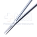 Castroviejo (Jacobson) Microsurgical Needle Holder, Straight, 2mm Diamond Dusted Jaws, Flat Serrated Handle, Overall Length 10" (250mm) - 38-9296BX