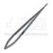 Castroviejo (Jacobson) Microsurgical Needle Holder, Straight, 2mm Diamond Dusted Jaws, Flat Serrated Handle, Overall Length 10" (250mm) - 38-9296BX