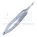 Castroviejo Mini Keratoplasty-Utility-Stitch Scissors, Curved, Very Small Sharp Tips, 13mm Mid-Screw To Tip, Serrated Wide Handle, Overall Length 4-7/8" (124mm) - 5-4432-MWH