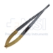 Castroviejo Needle Holder, TC, Straight, Serrated, With Lock, Overall Length 5-1/2" (133mm) - 131830142