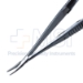 Castroviejo Needle Holder, Curved, With Lock, Overall Length 5-3/4" (147mm) - 249-342-14