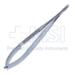 Castroviejo Needle Holder, Straight, Delicate, Without Lock, 15mm Mid-Screw To Tip Length, Serrated Handle, Overall Length 5-1/2" (140mm) - 11-7-2621