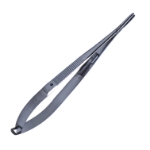 Castroviejo Needle Holder, Straight, Medium 12mm Jaw, With Lock, Overall Length 5-1/2" (140mm) 281914,11/7/2671,K6-1560,08-02135,E3861