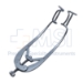 Castroviejo Speculum, Medium, Fenestrated 16mm Blades, Screw-Controlled, 31mm Spread, Dull Finish, Overall Length 3-1/4" (82mm) - 11-2-6813