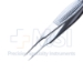 Castroviejo Suturing Forceps, Straight Shafts, 0.12mm Teeth, 5.5mm Tying Platform, Wide Serrated Handle, Overall Length 4-3/8" (110mm) - 5-2807G